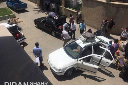 جمع آوری متکدیان از سطح شهر پیرانشهر توسط شهرداری+گزارش تصویری