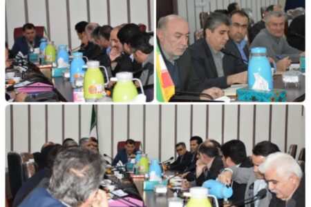 برگزاری جلسه شورای آموزش و پرورش و شورای پشتیبانی نهضت سوادآموزی شهرستان پیرانشهر
