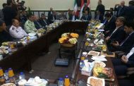 نشست هیات ایرانی و اقلیم کردستان در خصوص افزایش و تسهیل مبادلات در شهر چومان انجام گرفت