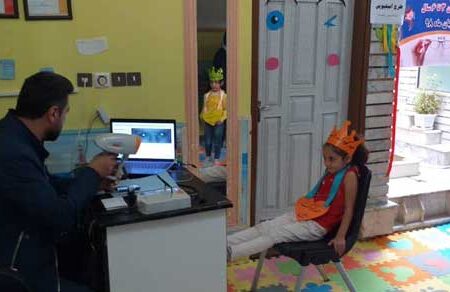 شروع طرح پیشگیری از تنبلی چشم کودکان ۶_۳ ساله در پیرانشهر