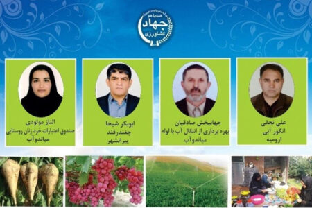 چهار نفر از کشاورزان استان به عنوان برترین‌های ملی در بخش تولید انتخاب و معرفی شدند.