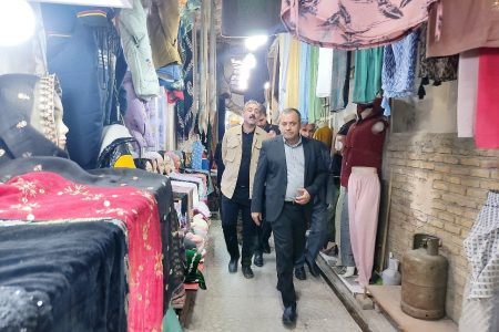 ساماندهی بازارچه محلی پنج راه استقلال پیرانشهر در دستور کار قرار گرفت